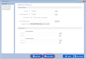 Load/Save Profile Buttons