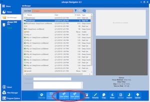User Action Buttons in Job Manager