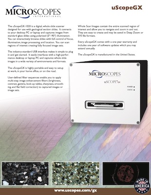uScopeGX-1020 Brochure